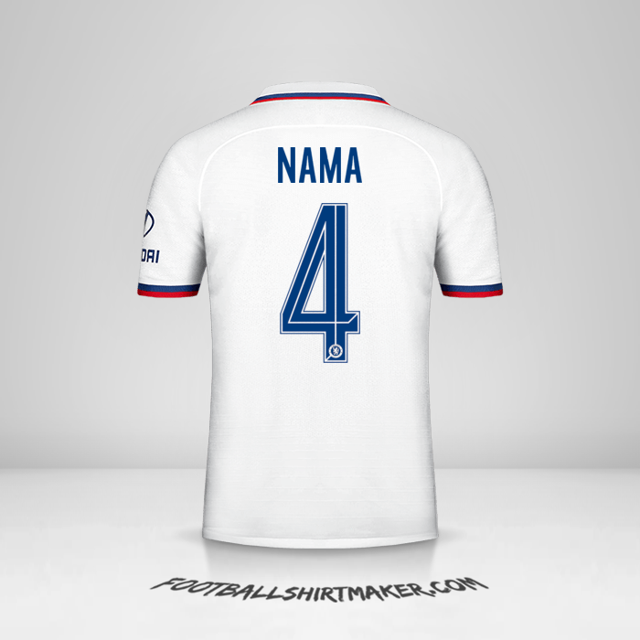 Jersey Chelsea Cup 2019/20 Alternatif -  nama - 4