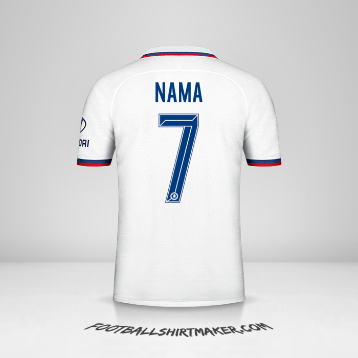 Jersey Chelsea Cup 2019/20 Alternatif -  nama - 7
