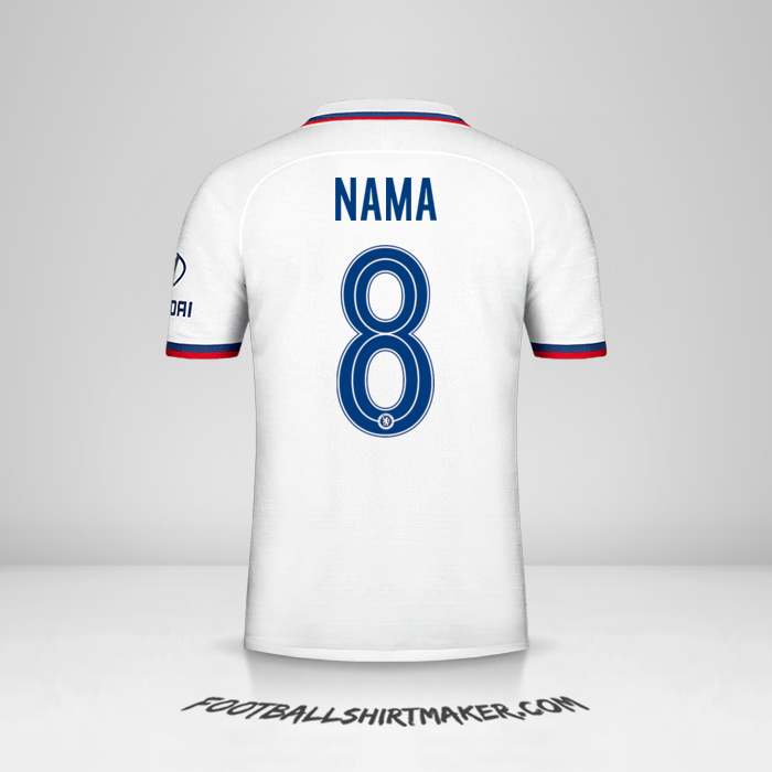 Jersey Chelsea Cup 2019/20 Alternatif -  nama - 8