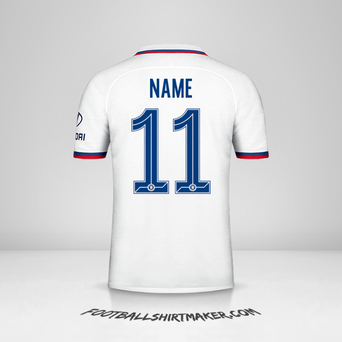 Trikot Chelsea Cup 2019/20 Auswärts -  name - 11