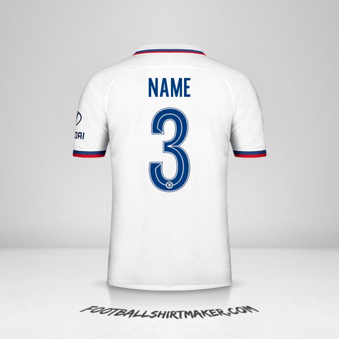 Shirt Chelsea Cup 2019/20 Away -  name - 3