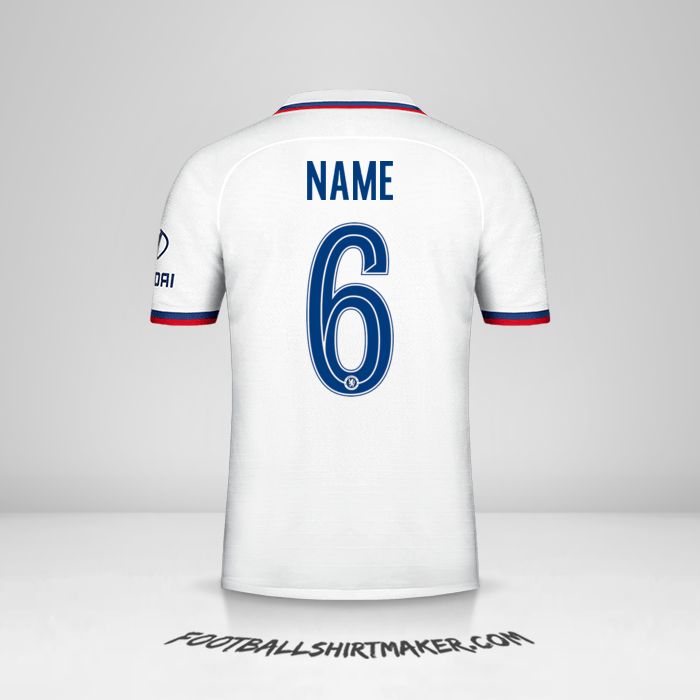 Trikot Chelsea Cup 2019/20 Auswärts -  name - 6