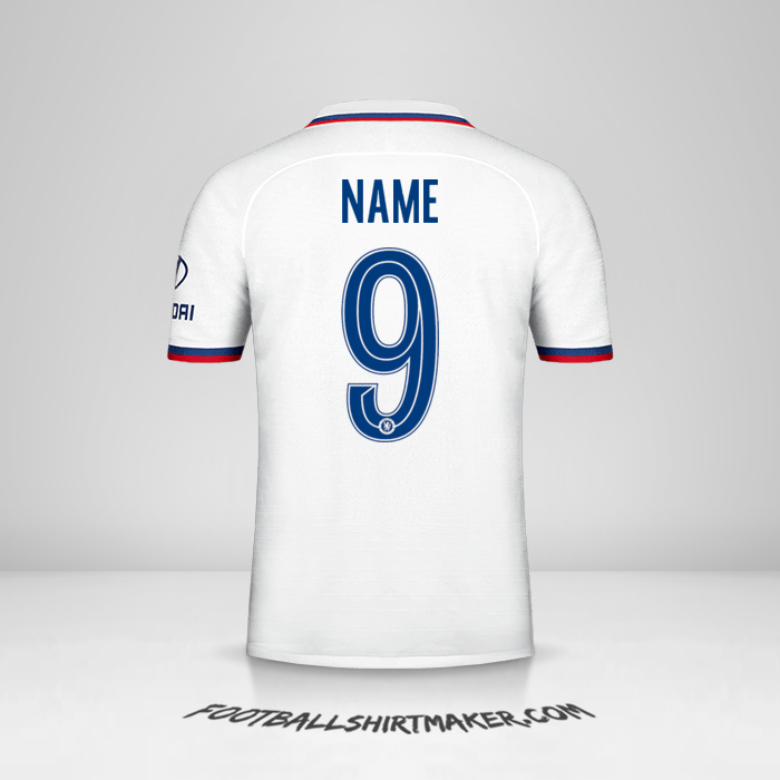 Trikot Chelsea Cup 2019/20 Auswärts -  name - 9