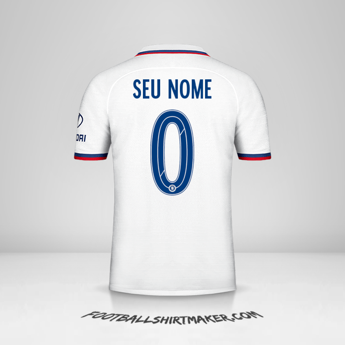 Camisa Chelsea Cup 2019/20 II -  seu nome - 0