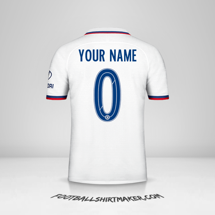 Jersey Chelsea Cup 2019/20 II -  your name - 0