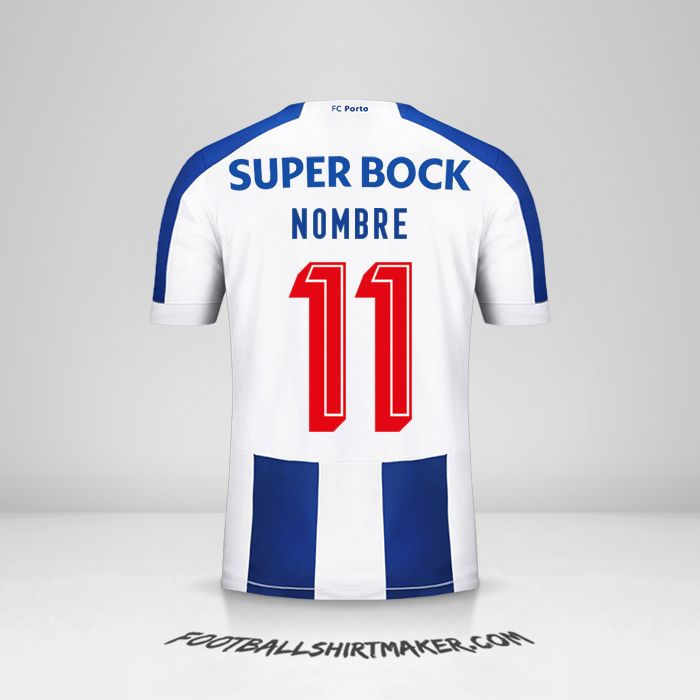 Camiseta FC Porto Cup 2019/20 -  nombre - 11