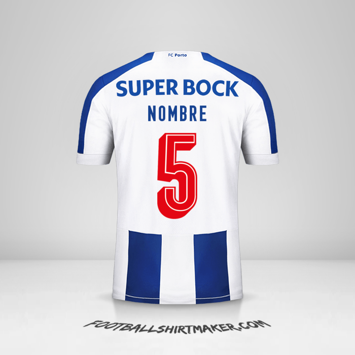 Jersey FC Porto Cup 2019/20 -  nombre - 5