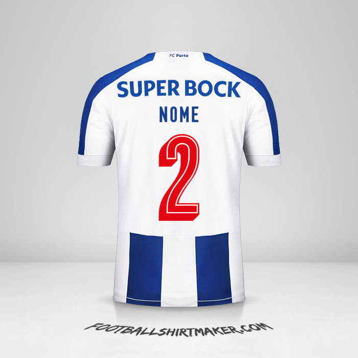 Camisa FC Porto Cup 2019/20 -  nome - 2