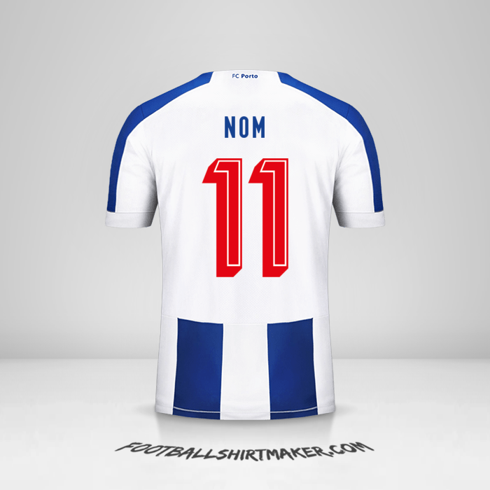 Maillot FC Porto UCL 2019/20 -  nom - 11