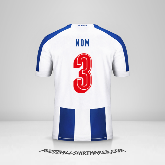 Maillot FC Porto UCL 2019/20 -  nom - 3
