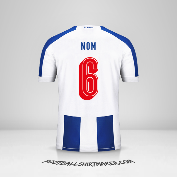 Maillot FC Porto UCL 2019/20 -  nom - 6