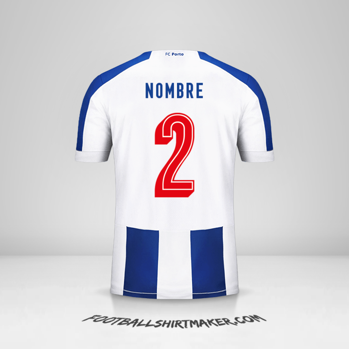 Jersey FC Porto UCL 2019/20 -  nombre - 2