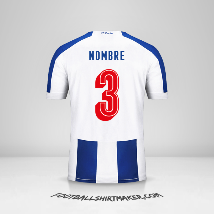 Jersey FC Porto UCL 2019/20 -  nombre - 3