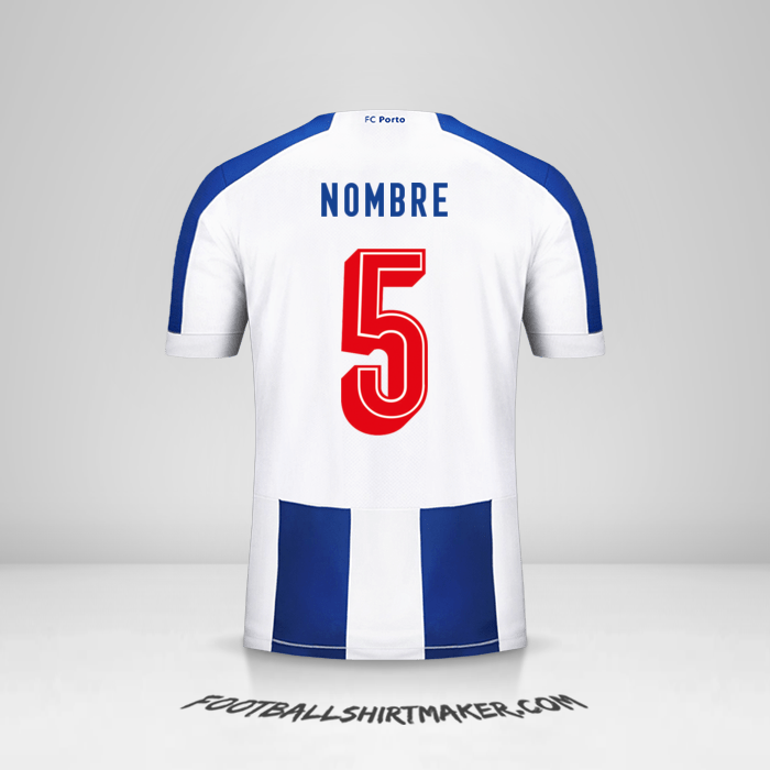 Camiseta FC Porto UCL 2019/20 -  nombre - 5
