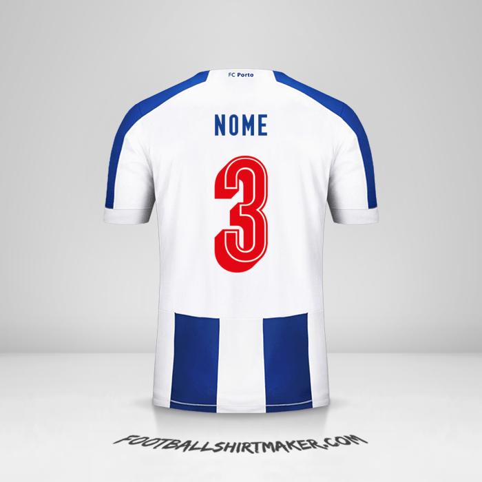 Camisa FC Porto UCL 2019/20 -  nome - 3
