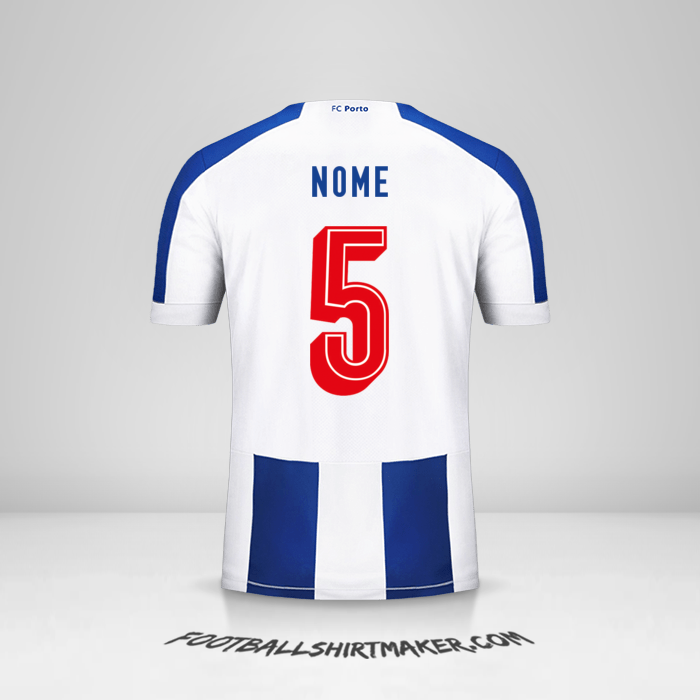 Camisola FC Porto UCL 2019/20 -  nome - 5