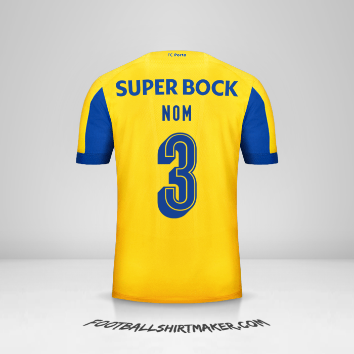 Maillot FC Porto Cup 2019/20 Extérieur -  nom - 3