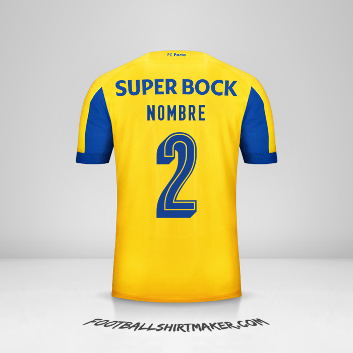 Camiseta FC Porto Cup 2019/20 Visita -  nombre - 2
