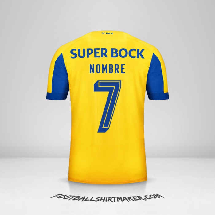 Jersey FC Porto Cup 2019/20 Visita -  nombre - 7