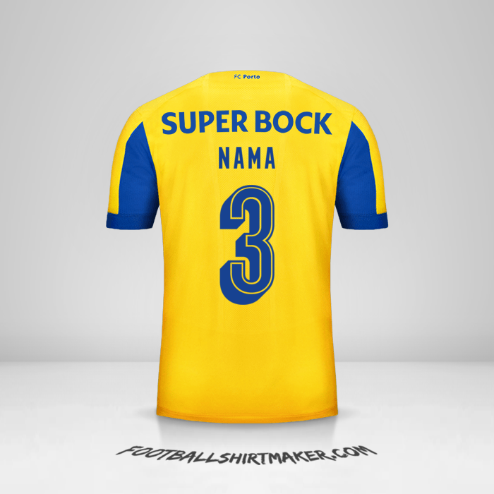 Jersey FC Porto Cup 2019/20 Alternatif -  nama - 3