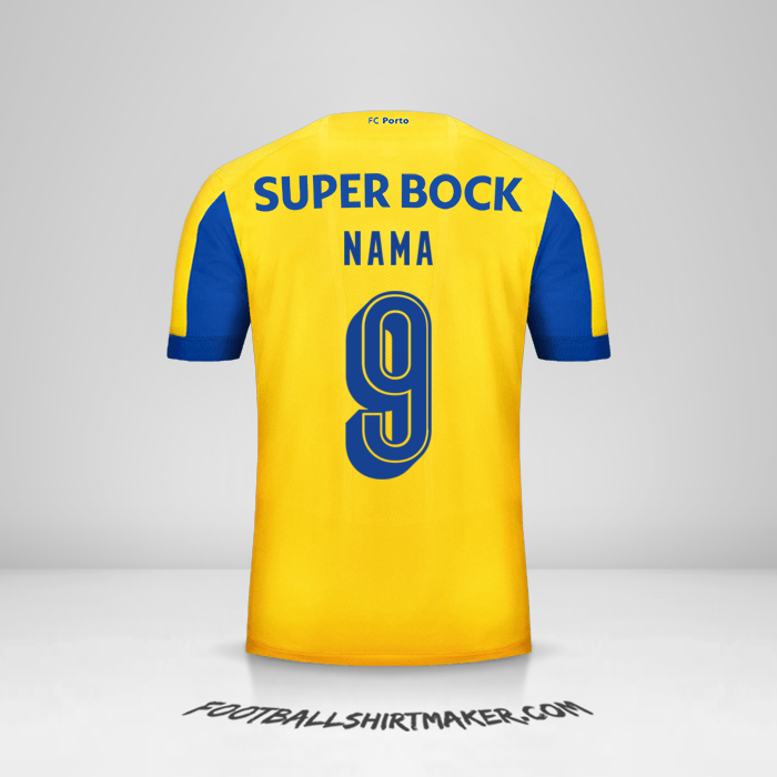Jersey FC Porto Cup 2019/20 Alternatif -  nama - 9