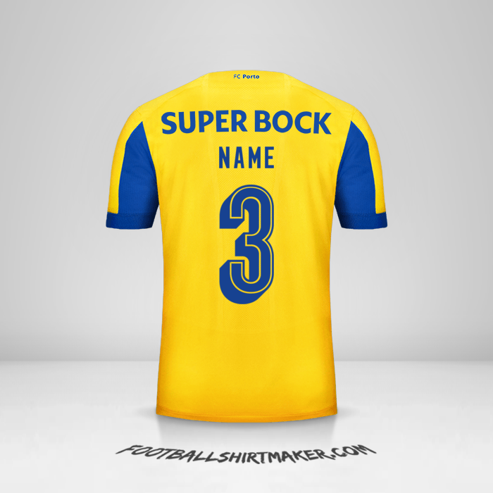 Jersey FC Porto Cup 2019/20 Away -  name - 3