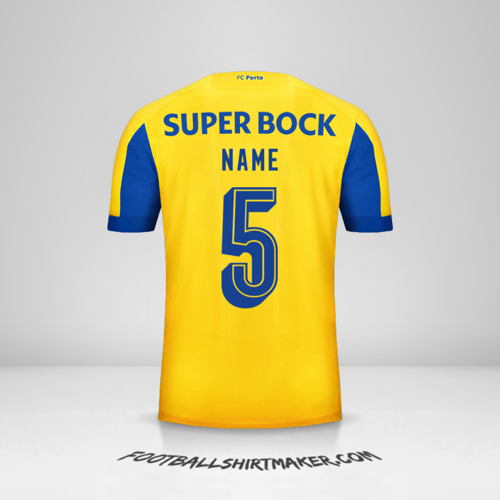Jersey FC Porto Cup 2019/20 Away -  name - 5