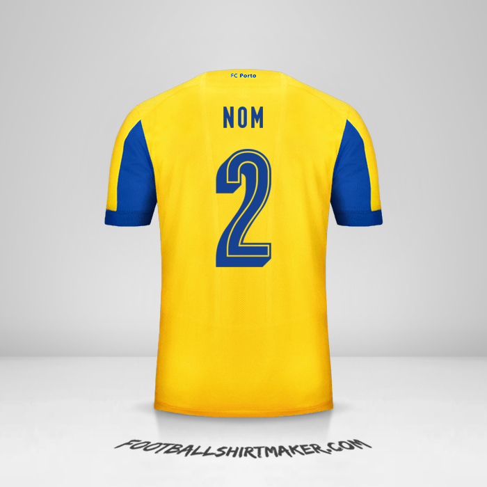 Maillot FC Porto UCL 2019/20 Extérieur -  nom - 2