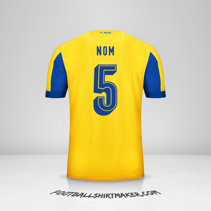 Maillot FC Porto UCL 2019/20 Extérieur -  nom - 5