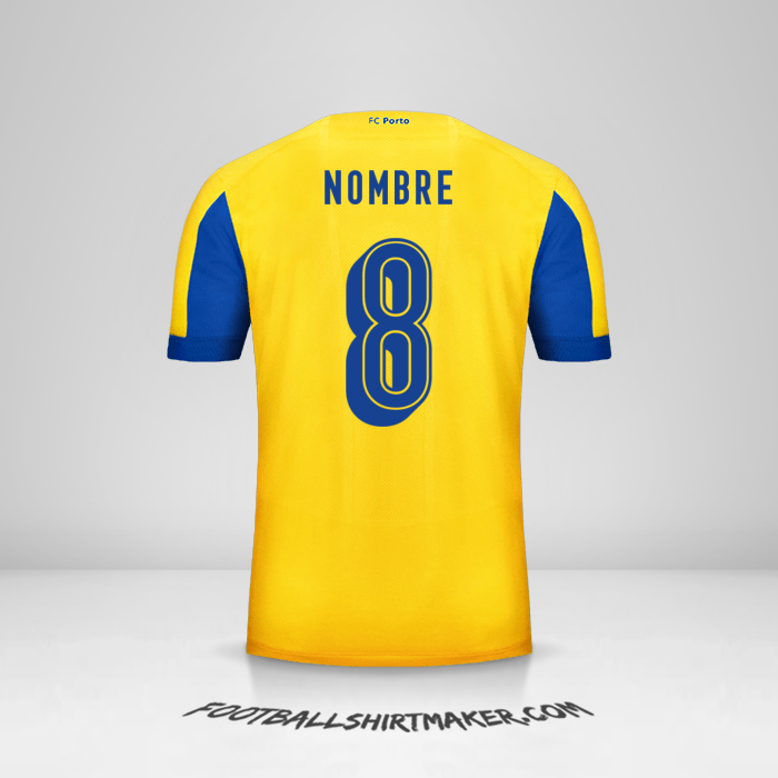 Jersey FC Porto UCL 2019/20 Visita -  nombre - 8