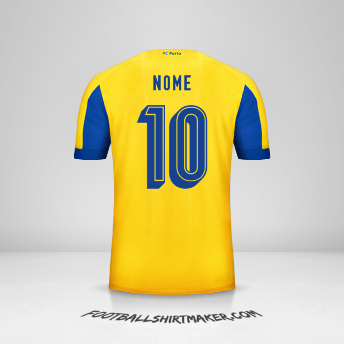 Maglia FC Porto UCL 2019/20 Seconda -  nome - 10