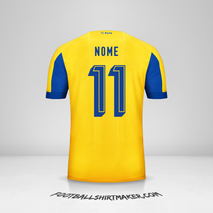 Maglia FC Porto UCL 2019/20 Seconda -  nome - 11