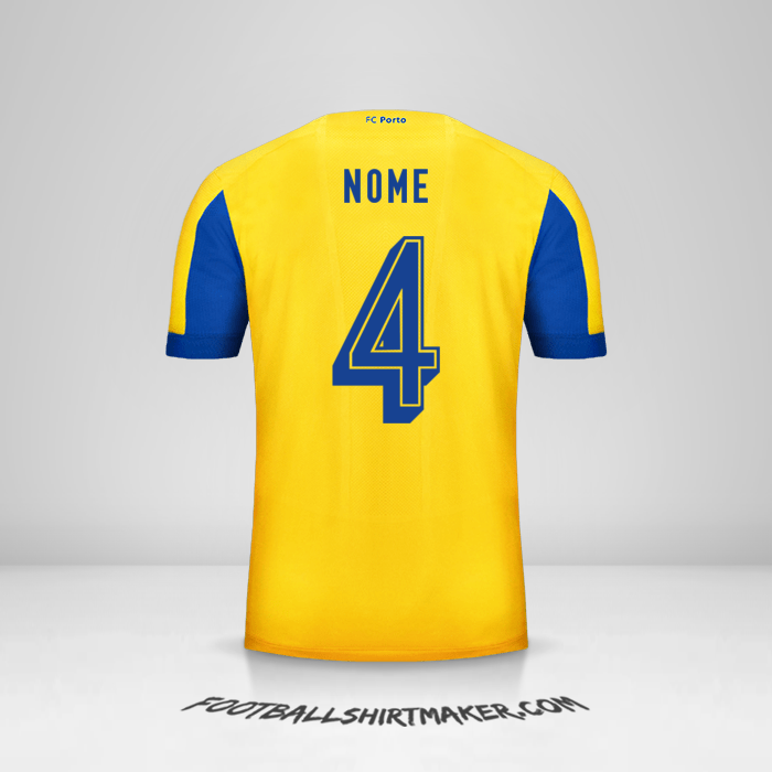 Camisa FC Porto UCL 2019/20 Alternativa -  nome - 4