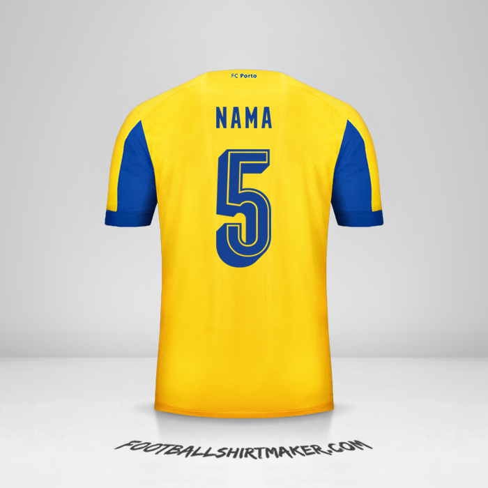 Jersey FC Porto UCL 2019/20 Alternatif -  nama - 5