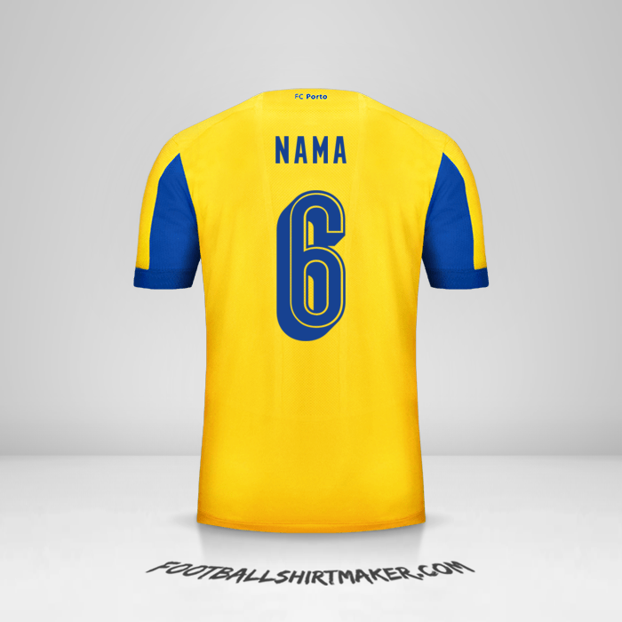 Jersey FC Porto UCL 2019/20 Alternatif -  nama - 6