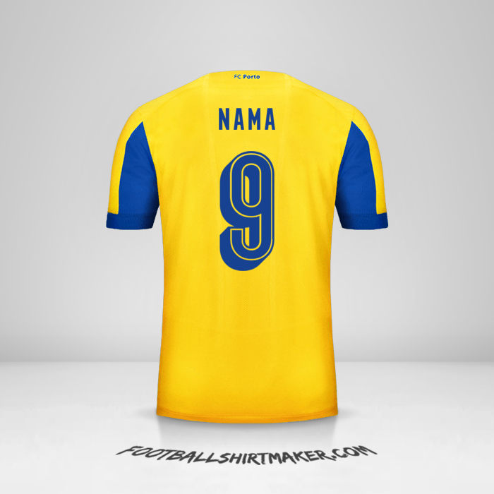 Jersey FC Porto UCL 2019/20 Alternatif -  nama - 9