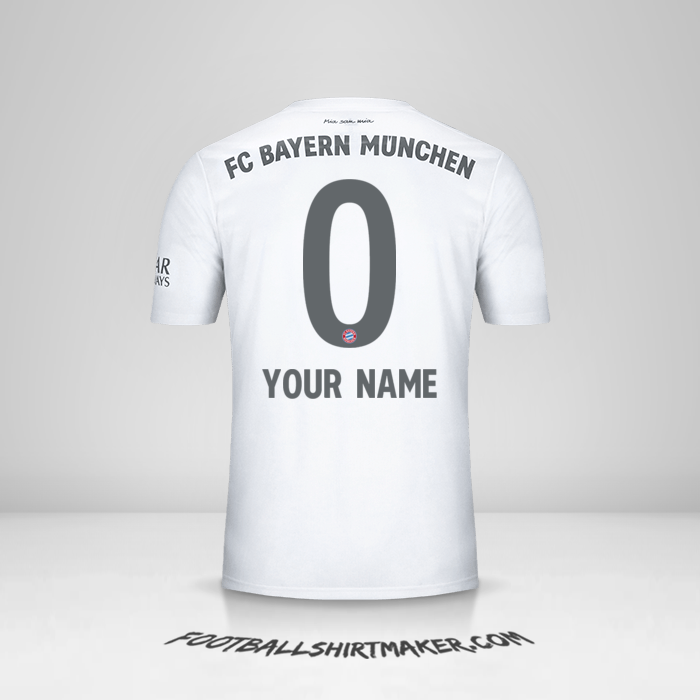 Jersey FC Bayern Munchen 2019/20 II -  your name - 0
