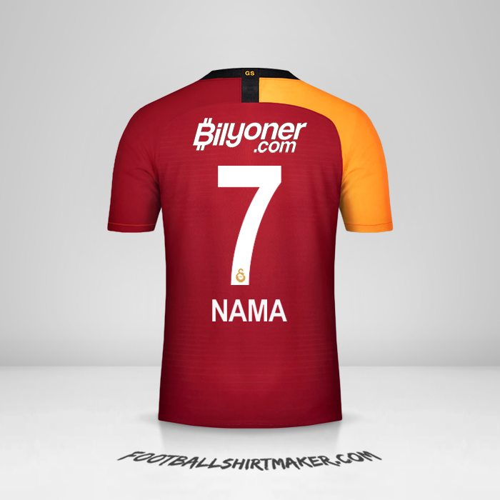 Jersey Galatasaray SK 2019/20 -  nama - 7