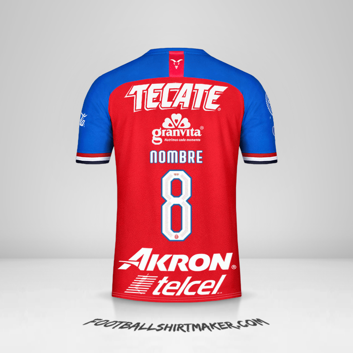 Camiseta Guadalajara 2019/20 -  nombre - 8