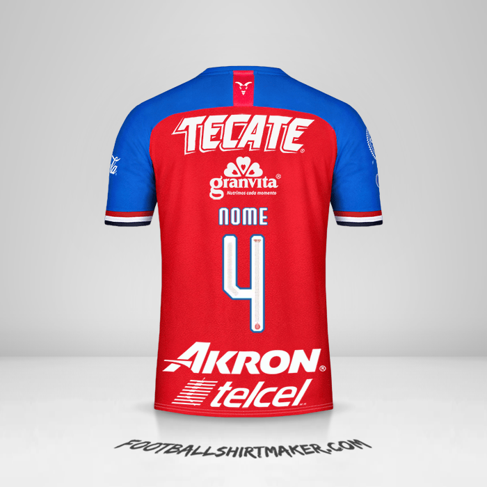 Camisa Guadalajara 2019/20 -  nome - 4