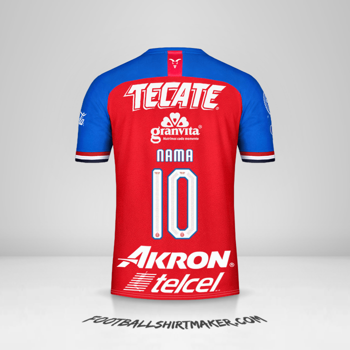 Jersey Guadalajara 2019/20 -  nama - 10