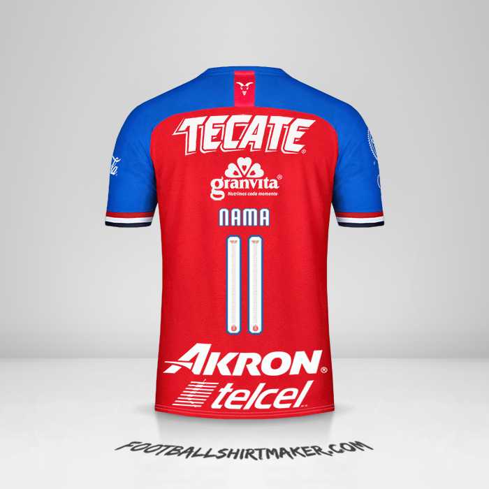 Jersey Guadalajara 2019/20 -  nama - 11