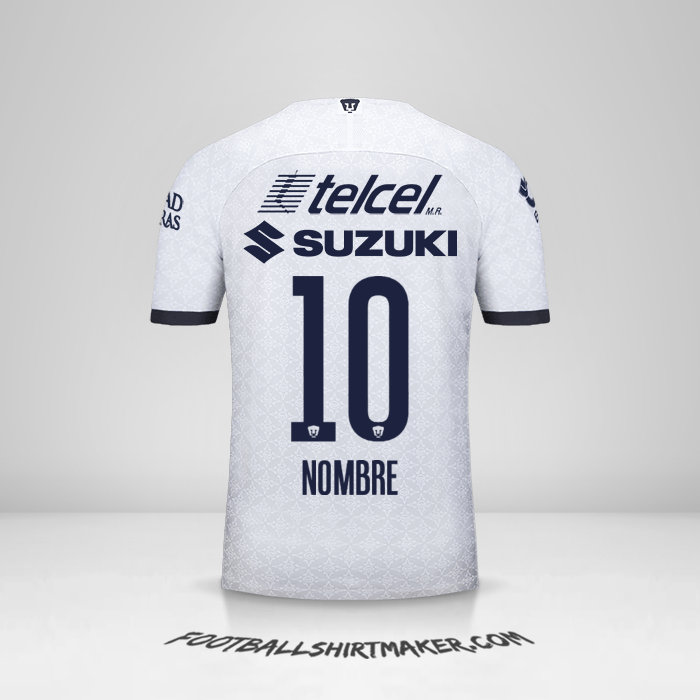Jersey Pumas UNAM 2019/20 -  nombre - 10