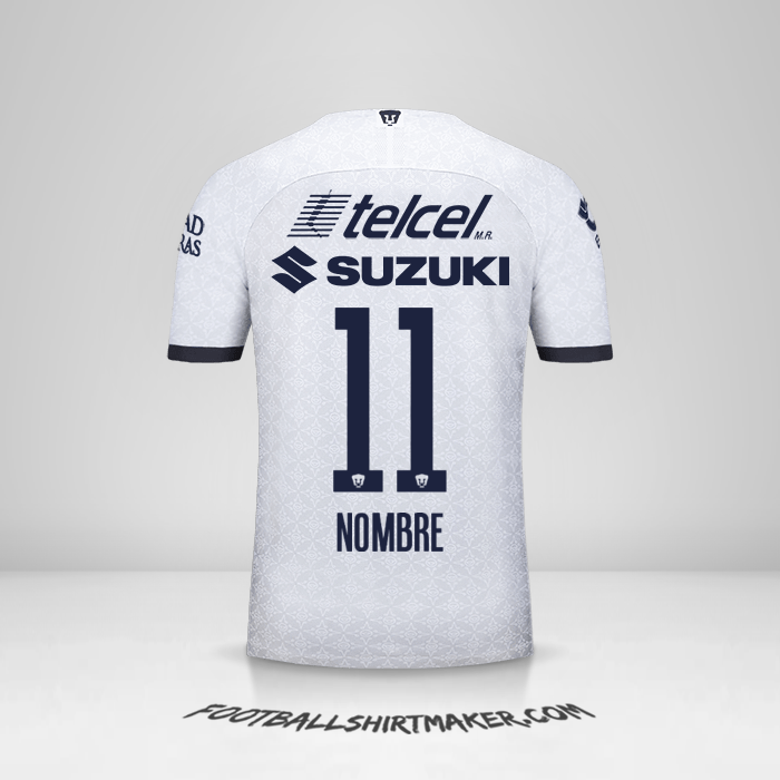Camiseta Pumas UNAM 2019/20 -  nombre - 11
