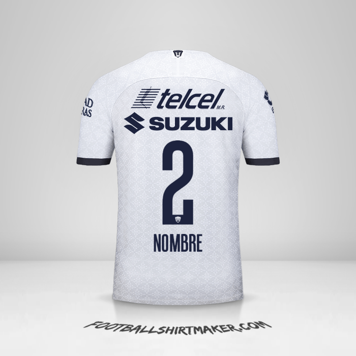 Jersey Pumas UNAM 2019/20 -  nombre - 2
