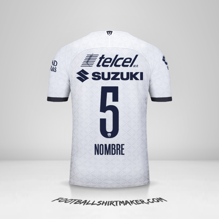 Jersey Pumas UNAM 2019/20 -  nombre - 5