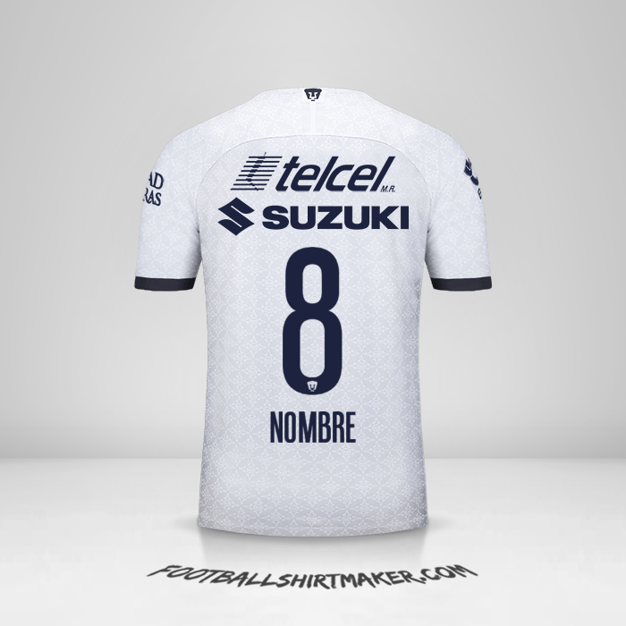 Camiseta Pumas UNAM 2019/20 -  nombre - 8
