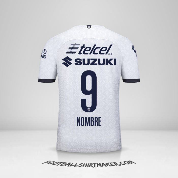 Jersey Pumas UNAM 2019/20 -  nombre - 9