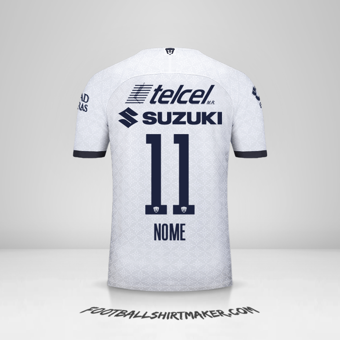 Camisa Pumas UNAM 2019/20 -  nome - 11