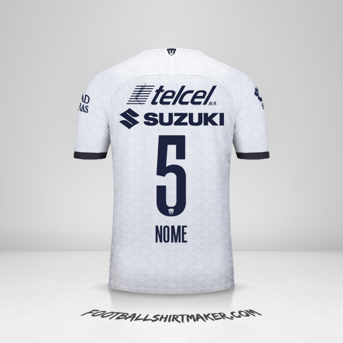 Camisa Pumas UNAM 2019/20 -  nome - 5